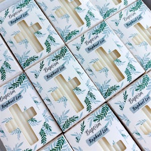 Saponette con disegno a croce per la comunione - Saponette personalizzate per la prima comunione, mini saponette per il battesimo, bomboniere per la cresima, battesimo