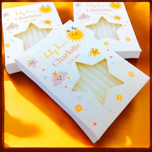 Sunshine Baby Shower Soap Favors: Customizable Butterfly Theme