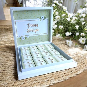 Bomboniere con sapone per la Comunione - Bomboniere con sapone personalizzate per la Prima Comunione, bomboniere con sapone floreale per il Battesimo, bomboniere con sapone per la Cresima, Battesimo - Design a croce