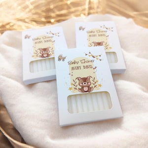 Bomboniere personalizzate per baby shower con orsetto di peluche, bomboniere in mini sapone, a tema orso, bomboniere per la prima festa di compleanno, bomboniere di compleanno personalizzate, baby shower
