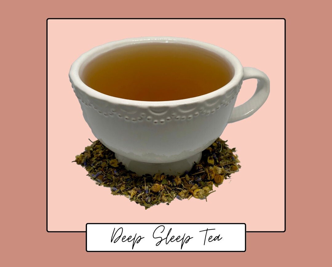 Deep Sleep Tea Natural Sleep Inducing Product Medicinal Etsy