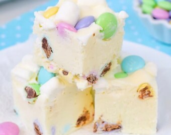 Easter Marshmallow Candy fudge 1/2 pound, gourmet fudge, homemade candy fudge, gift, BUY 3 GET 2 FREE!!!