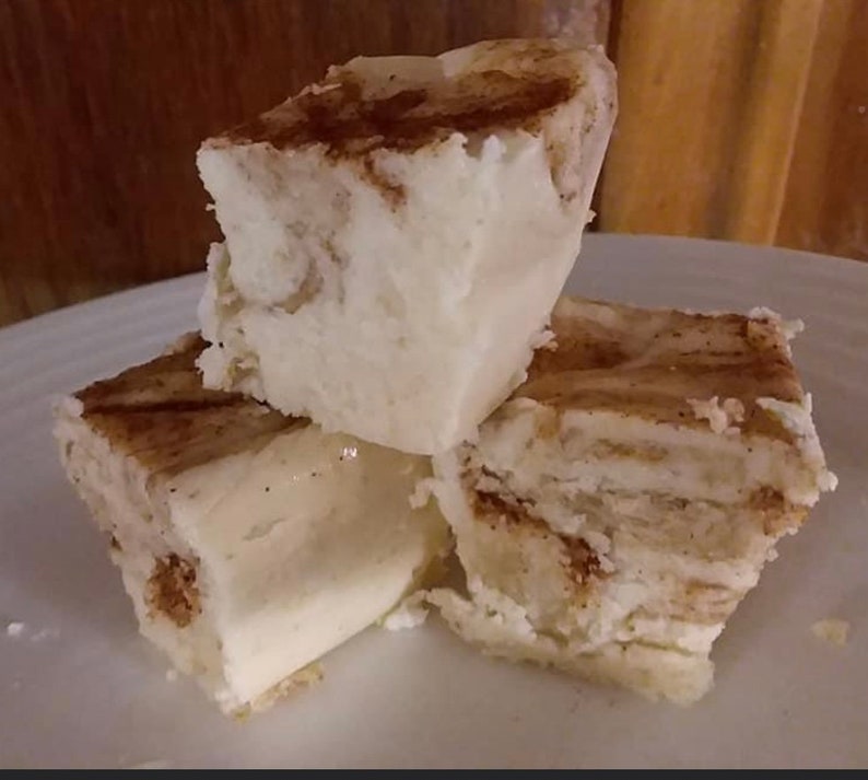 Cinnamon Bun fudge 1/2 pound, gourmet fudge, homemade candy fudge, gift, BUY 3 GET 2 FREE image 1