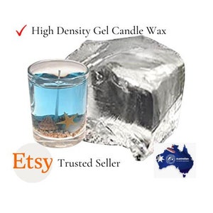 Gel Wax, Clear Gel Candle Wax Professional Grade 500g-10kg Crystal Clear Gel  Wax FREE POST 