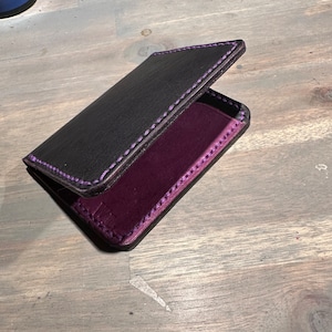 Handmade Slim Leather Card Wallet