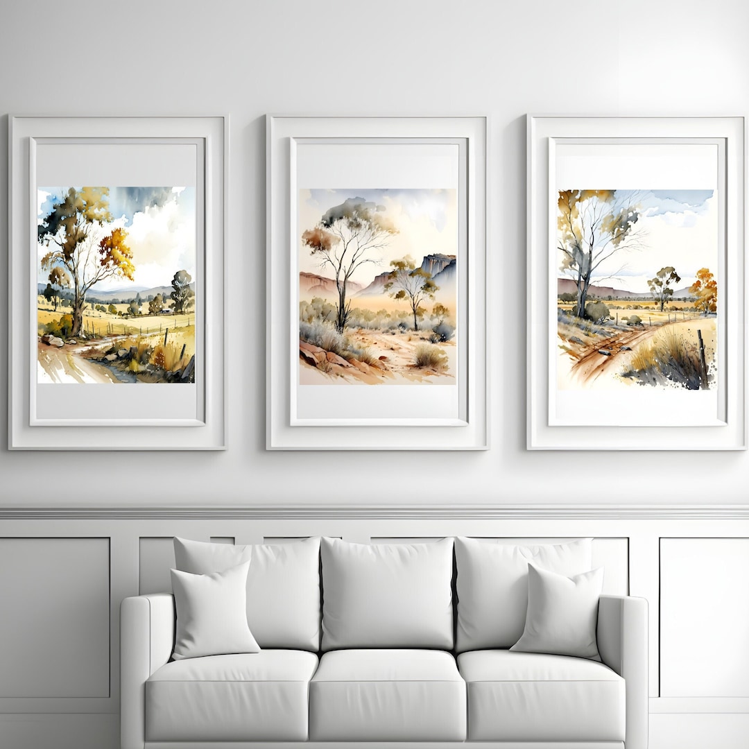 Australian Landscape Wall Art Landscape Art Print Landscape Print