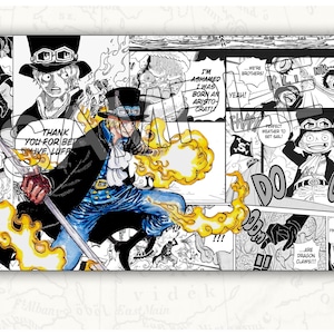 Playmat Sabo Manga HD TCG One Piece Card Game