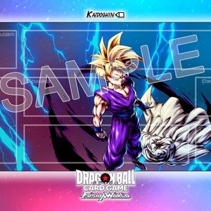 Tappetino da gioco GOHAN Teen ssj HD TCG Dragon Ball Fusion World