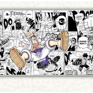 Tapete de juego TCG personalizado – Monkey D. Luffy (GEAR 5) – ¡Edición limitada!