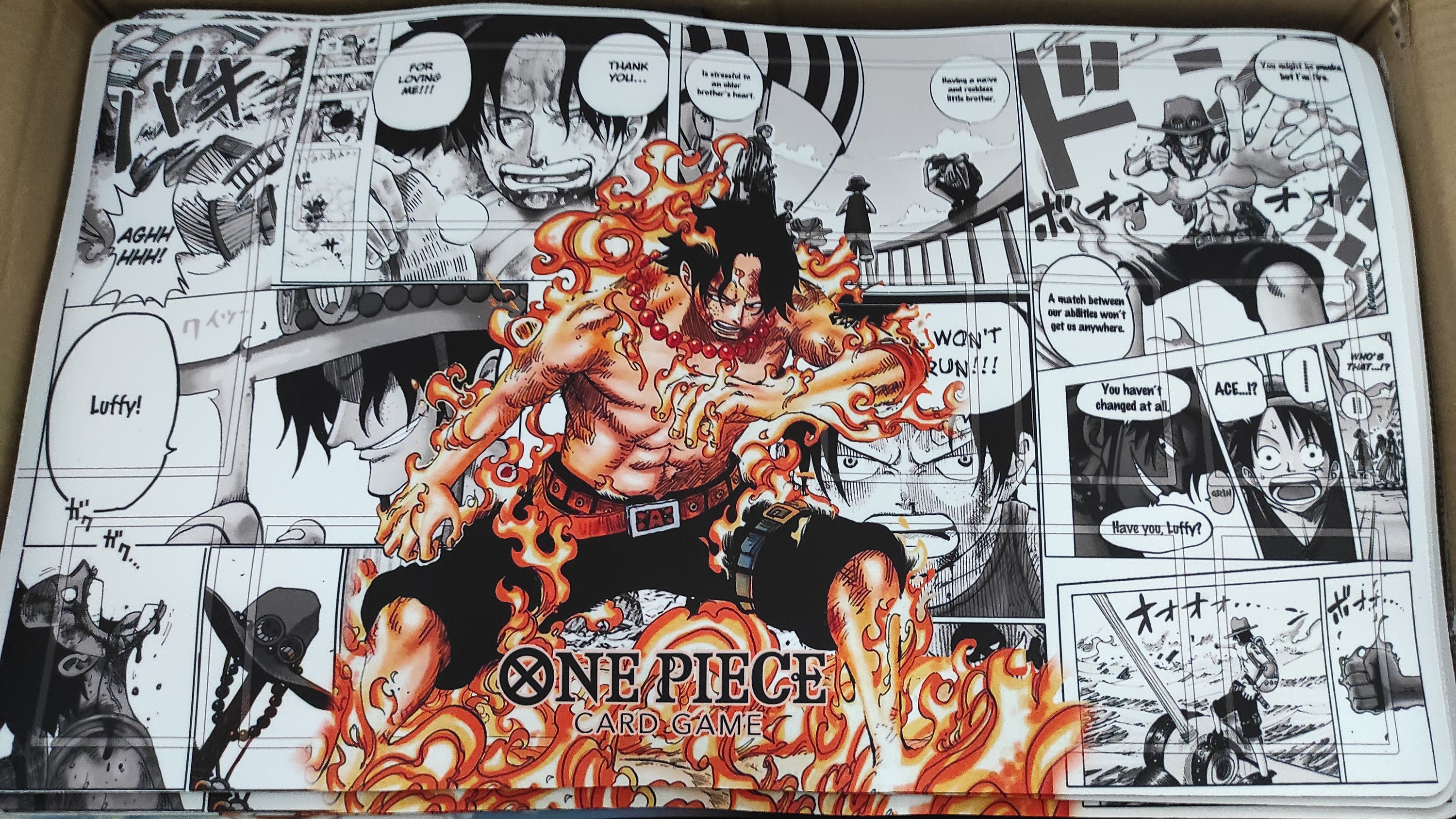 Playmat ACE Manga HD TCG One Piece Card Game - Etsy