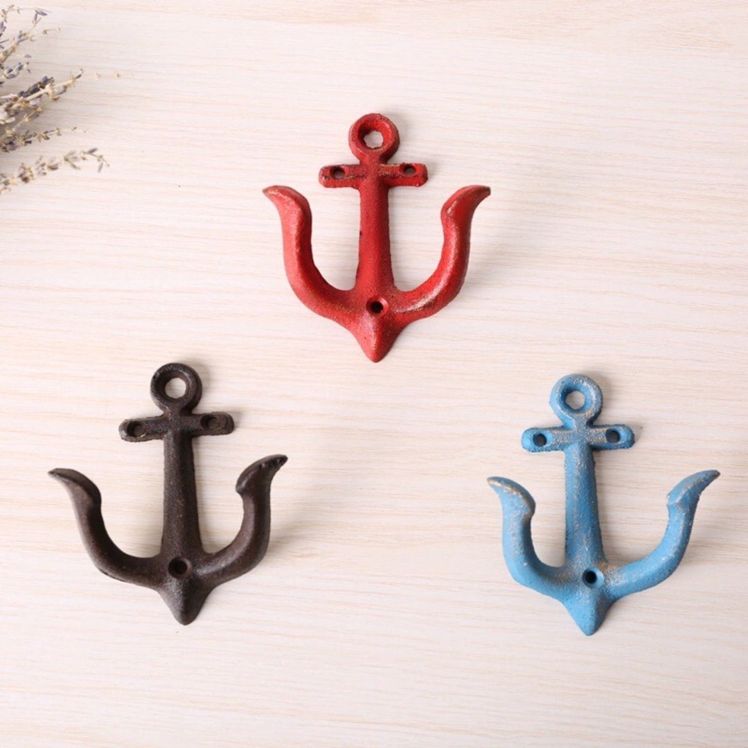 Anchor Hook, Towel Hook, Nautical Coat Hook, Fisherman Boating Ocean