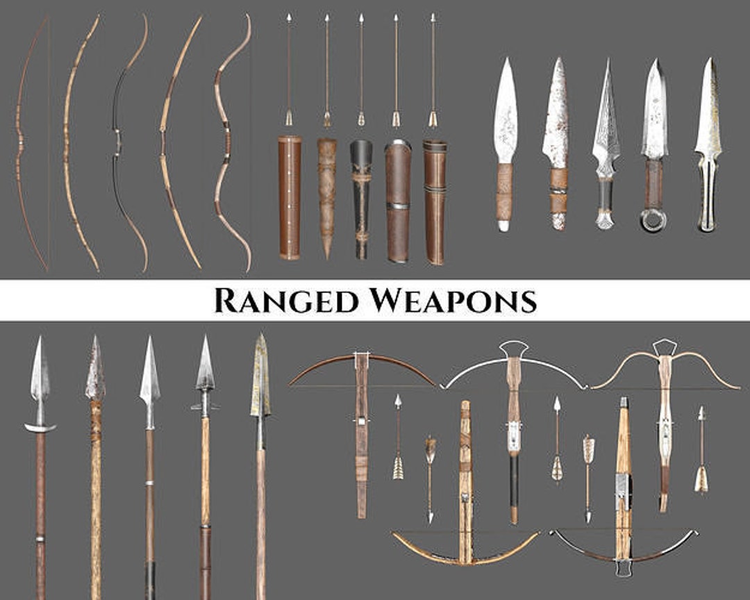 Expanded Realistic Weapon List Ranged Weapons Dungeons and Dragons Expanded Realistic Weapon List Ranged Weapons Dungeons and Dragons
