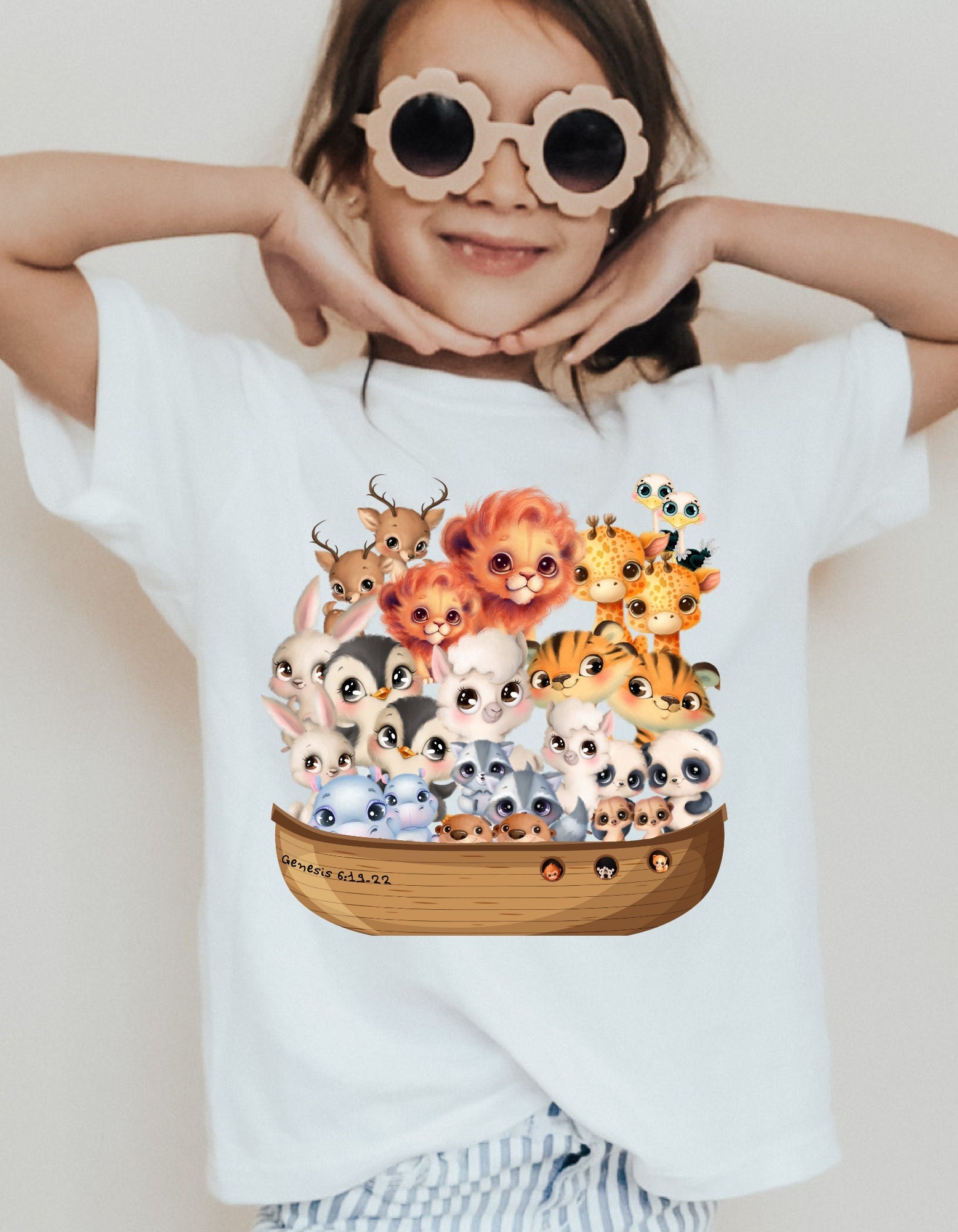 Baptism Gift Noahs Ark Christian Faith Toddler Shirt Christian T Christian Kid Bible Shirt Bible