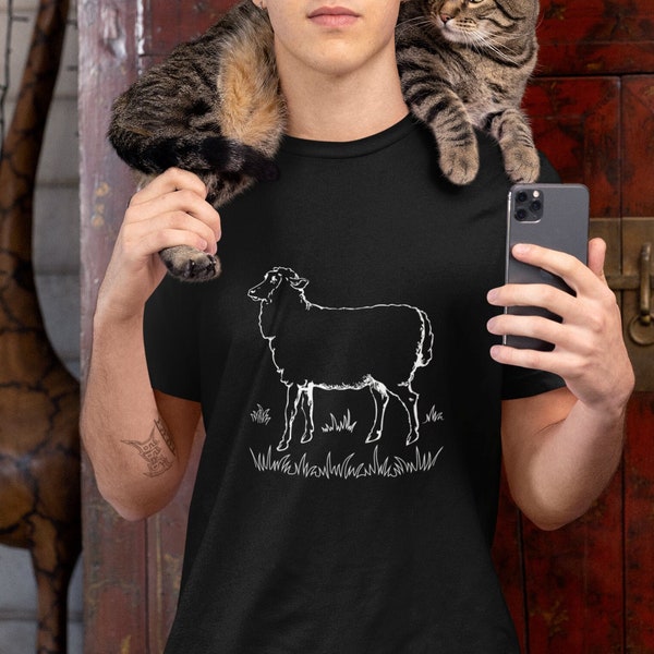 Black Sheep Of The Family, Family Reunion Shirt, Funny, Joking, Outcast, Unique, Cool Shirt for Holiday Party, Christmas Short Sleeve Tee