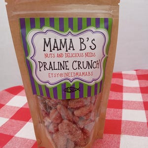 Mama B's Pralin Crunch Pecans - Gourmet Southern Treat
