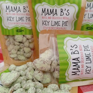 Key Lime Pie Pecans Gourmet Nut Idealna przystawka-podjadanie-kosz upominkowy-prezent firmowy-kandied pecan-specjalna okazja-bezglutenowe-zdrowa przekąska