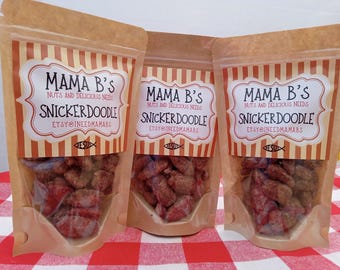 Mama Bs Snickerdoodle Pecans Gourmet Nuts Holiday Party Platter Sampler   Gluten Free Non-GMO Healthy Snacks - Charcuterie Board - Crunchy