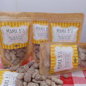 Brown Buttery Dream Pecans Gourmet Nut Ideal Antipasto-Grazing-Gift Basket-Corporate Gift-Candied-Special Occasion-Gluten-free-Healthy Snack