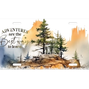 Vanity Front License Plate Adventures are Best Way to Learn Aluminum Vanity License Plate Car Accessory Decorative Front Plate
