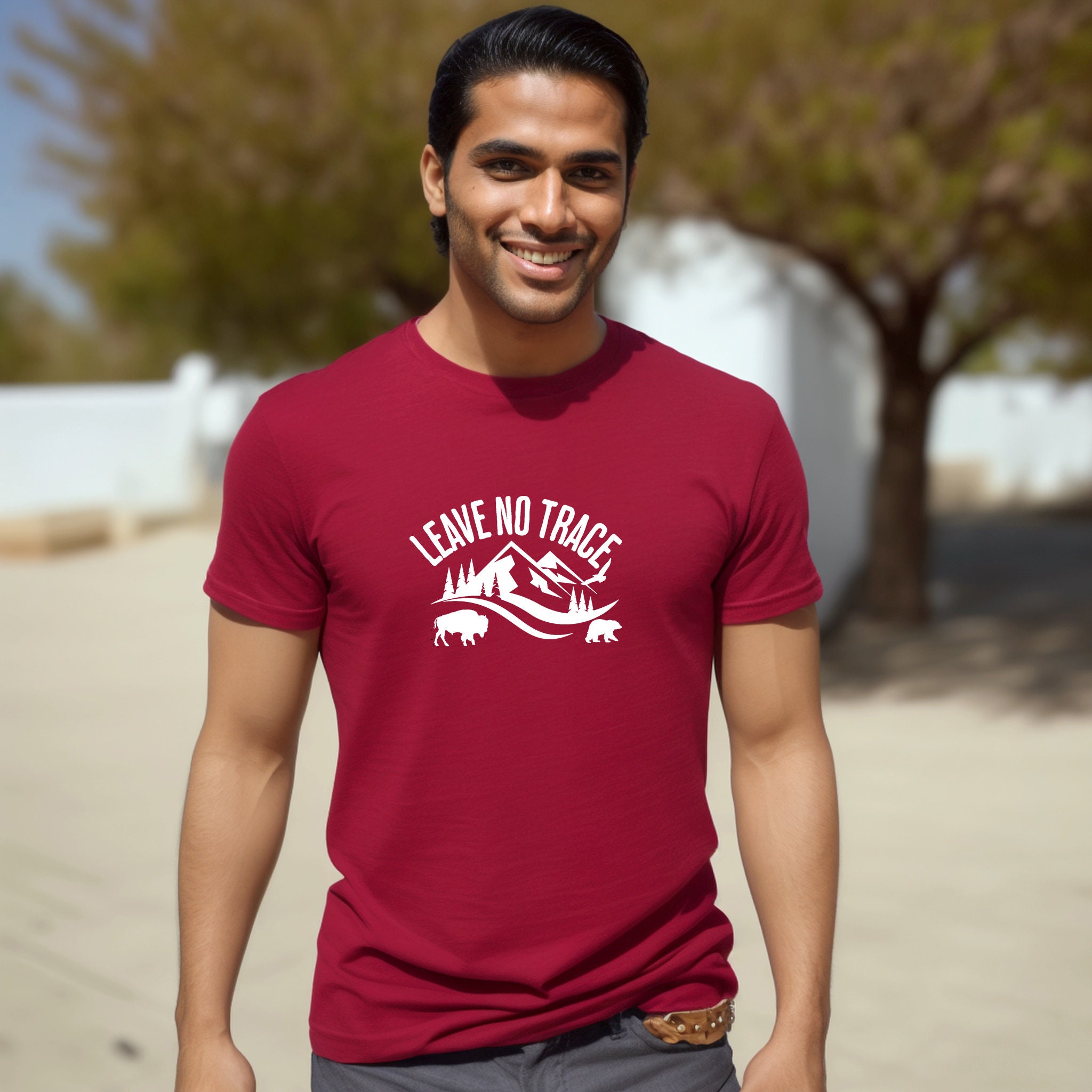 Leave No Trace T Shirt, Tshirt, Graphic T's Multiple Colors