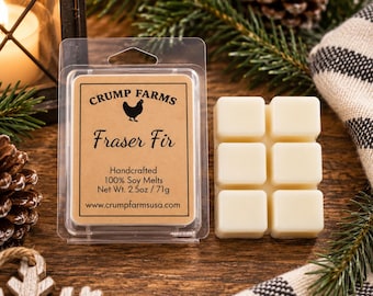 Fraser Fir | 2.5 oz Soy Wax Melts | Hand Poured