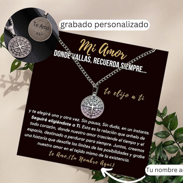 Regalo Personalizado Para Novio/Esposo, Regalo de Aniversario Cumpleaños Navidad San Valentin, Boyfriend Gift, Spanish Gifts, Regalo Para El