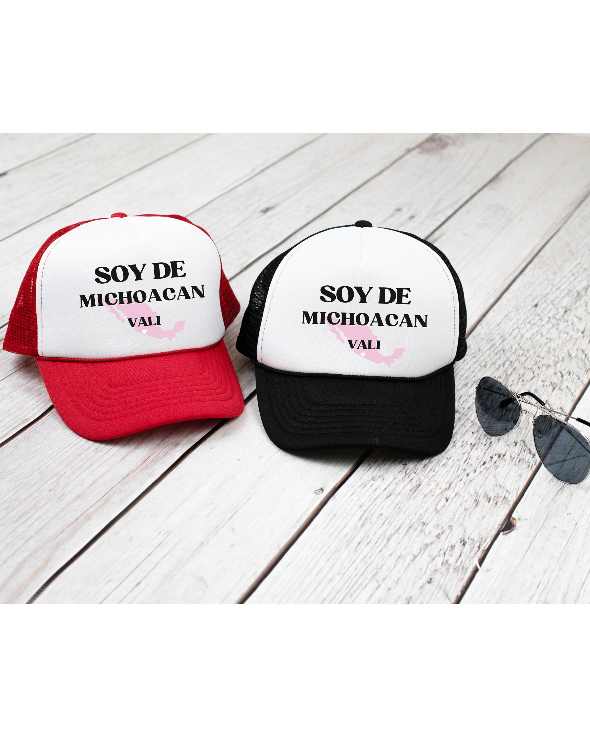 Estado De Michoacán Embroidered Trucker Hat. 