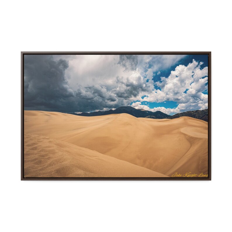 Sand Dunes Canvas Gallery Prints Nature Wall Art Décor Scenic Mountain