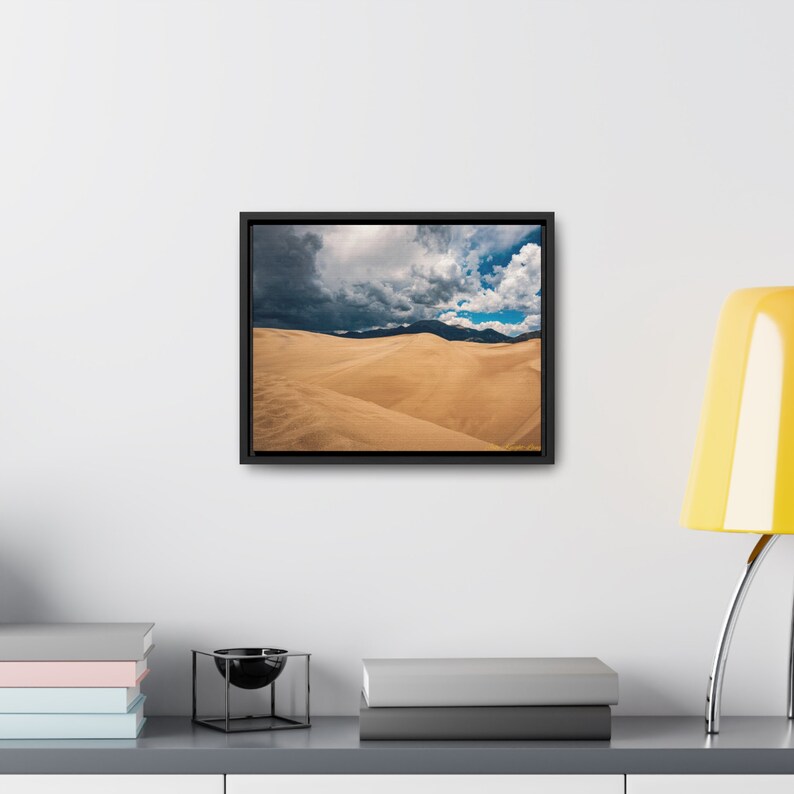Sand Dunes Canvas Gallery Prints Nature Wall Art Décor Scenic Mountain
