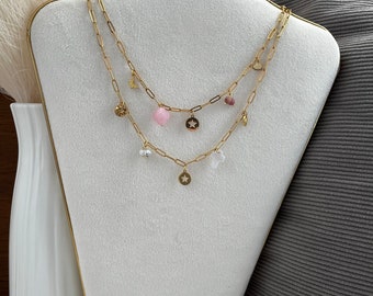 Gold Charms Necklace