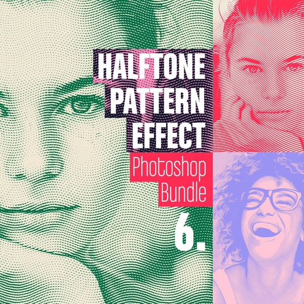 Halftone Master Bundle Instant Photoshop Magic for Stunning Image Effects