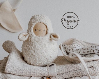 Organic and Eco-Friendly Roly Poly. Baby Toy for 1 Year Old - Organic and Eco-Friendly. Large Roly Poly Lamb