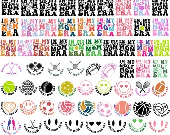 60+ In My Mom Era Mega Bundle, In My Mom Era SVG, In My Football Mom Era Svg, Soccer Mom Svg, Basketball Mom Era Svg, Volleyball Mom Shirt