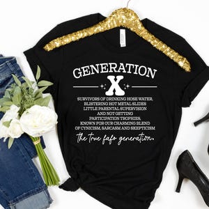 Gen X verhoogd shirt SVG, generatie X Svg, grappige Gen X 80s Svg, Retro Gen X shirt, cadeau voor Gen X, grappige Svg-bundel, sarcastische png