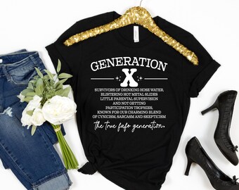Gen X Raised Shirt SVG, Generation X Svg, Funny Gen X 80s Svg, Retro Gen X Shirt, Gift for Gen X, Funny Svg Bundle, Sarcastic png