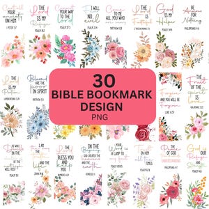 聖書の一節ブックマーク png バンドル、宗教的 PNG、インスピレーションを与えるブックマーク、読書 svg、ブックマークの引用 svg、信仰の聖書の一節 PNG