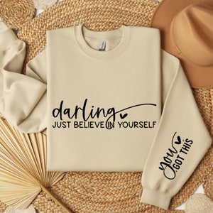 Believe in Yourself SVG, Positive svg, This is Just a Chapter, Sleeve Shirt Design, Mom Life svg, Strong women svg, Digital Download