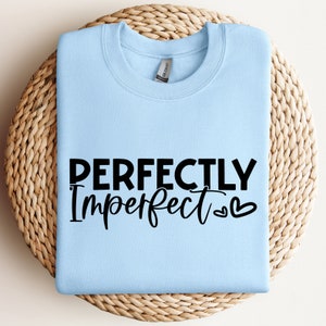 Perfectly Imperfect SVG, Positive Quote, Leopard Cheetah Print, Perfectly Svg, Motivational Shirt Svg Cut File for Cricut, Instant Download