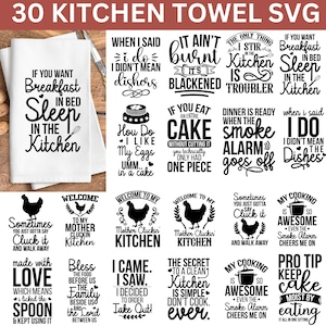 Küchenhandtuch-Svg-Bundle, Topflappen-Svg, Kochen-Svg, Lustige Küche-Zitaten-Svg, Küchen-Zitat, Backen-Svg, Küche-Designs-Svg, Küchentuch