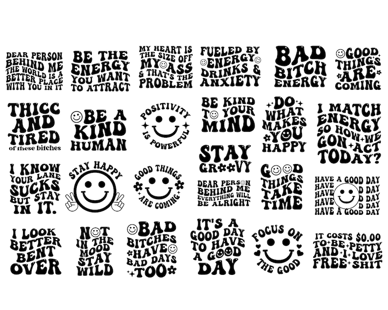 160 Groovy Svg Bundle Retro Svg Boho Svg Hippie Svg - Etsy
