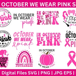 Tennis In October We Wear Pink Ribbon Tackle Breast Cancer T-Shirt Tennis In October We Wear Pink Ribbon Tackle Breast Cancer T-Shirt