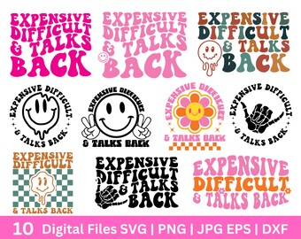 Pacchetto in formato SVG costoso e difficile, PNG scheletro di mamma, Png con parole divertenti, PNG fronte e retro, design retrò alla moda della camicia a sublimazione