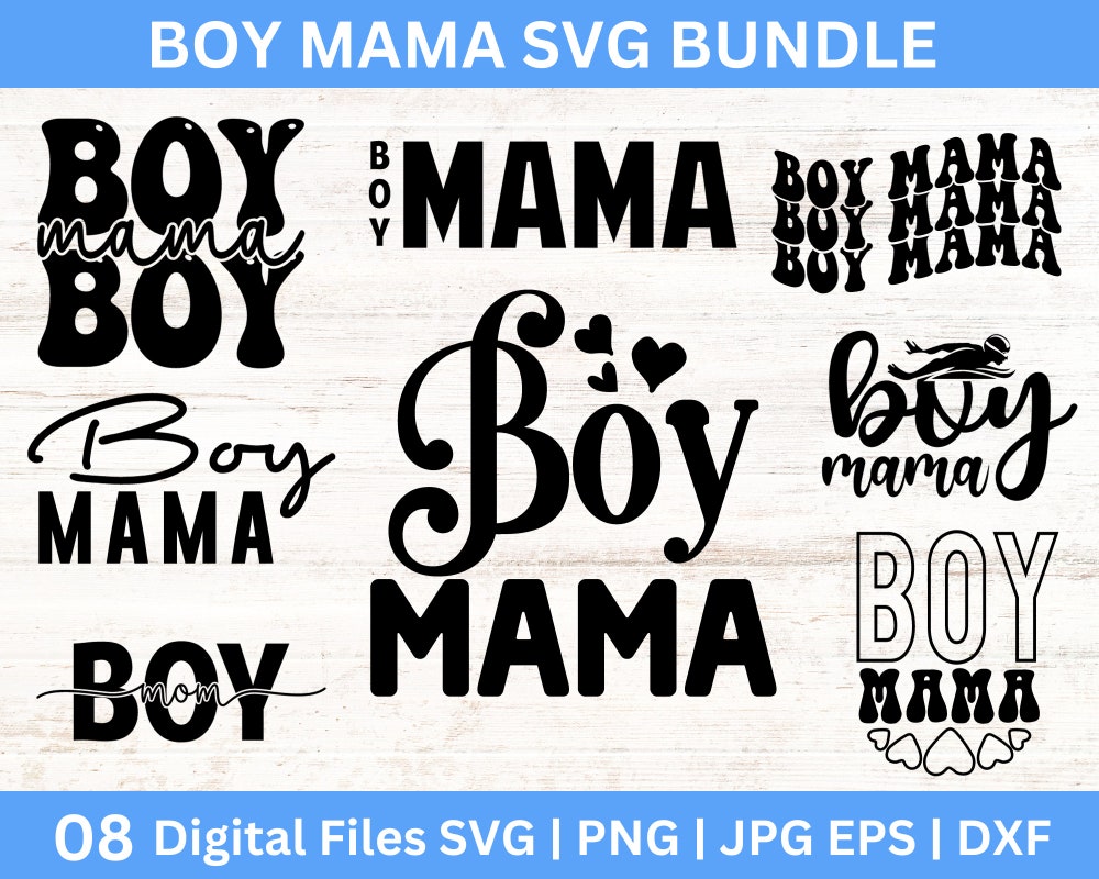 Snorider Design Boy Mom Svg Bundle, Boy Mama Svg Png, Boy Mom Svg, Mom Life Svg Shirt Design, All Day Every Day Svg, Mother'S Day Shirt, Boy Mama Png