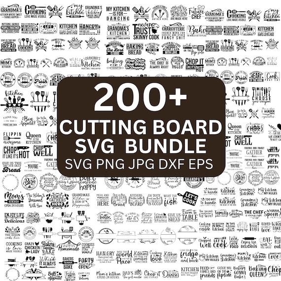 200+ Cutting Board SVG Bundle, Funny Cutting Board Svg, Pot Holder Svg, Chopping Board, Cutting Board Quotes Svg Bundle , Baking svg