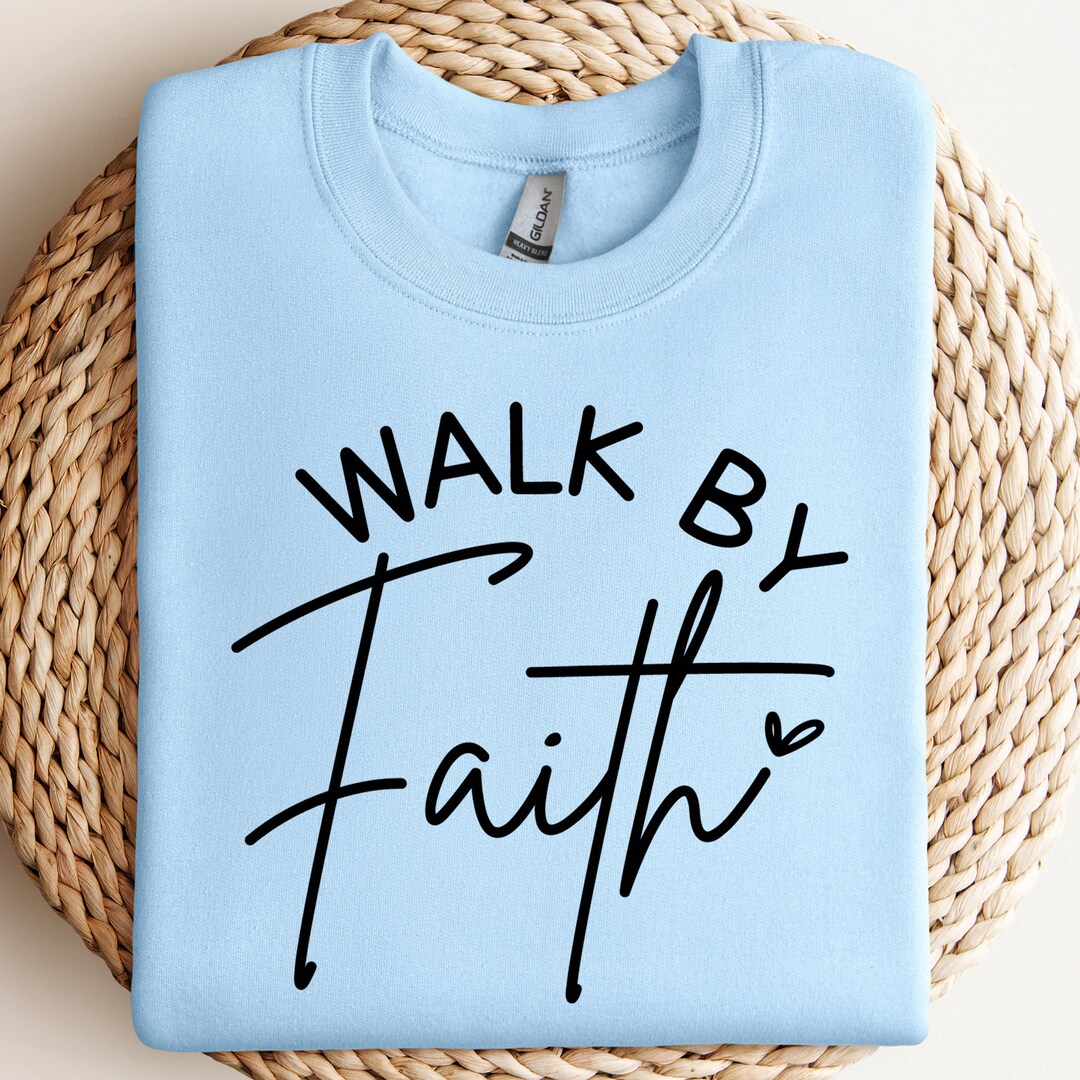 Walk by Faith SVG, Christian SVG, Religious Svg, Inspirational Quotes ...