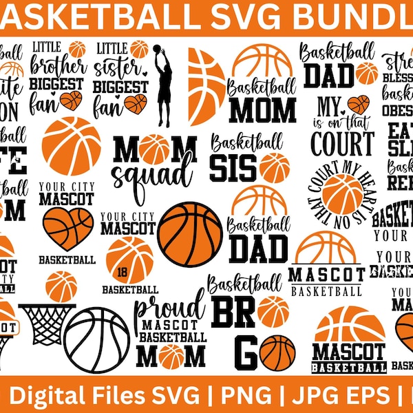 Basketball SVG Bundle, , Basketball Quotes SVG, Basketball SVG, Basketball Cut Files, Basketball Designs,  Basketball Svg for Cricut