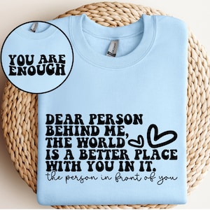 Cara persona dietro di me SVG, persona dietro di me in formato SVG, gentilezza in formato SVG, alla persona dietro, citazioni positive in formato SVG, persona dietro di me camicia in formato SVG