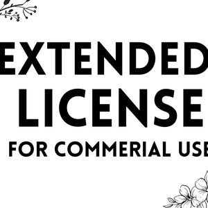 Commercial License for All Designs, Whole Shop Commercial License