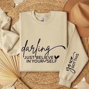 Believe in Yourself SVG, Positive svg, This is Just a Chapter, Sleeve Shirt Design, Mom Life svg, Strong women svg, Digital Download