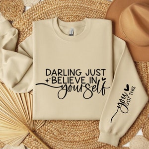 Believe in Yourself SVG, Positive svg, This is Just a Chapter, Sleeve Shirt Design, Mom Life svg, Strong women svg, Digital Download